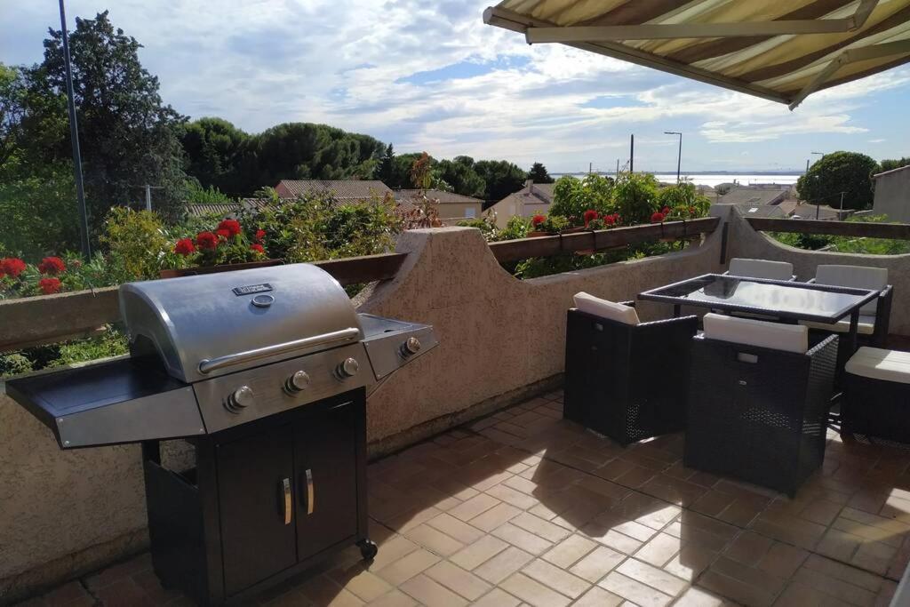 Appartement T3 Spacieux Avec Vue Sur L'Etang De Thau Au 1Er Etage D'Une Villa - Entree Independante سُت المظهر الخارجي الصورة